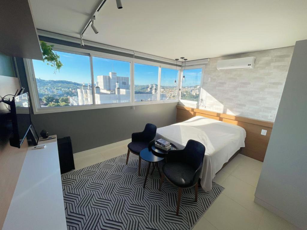 Apartamento Tematico Luxo Mundo Do Vinho! Bento Goncalves Luaran gambar