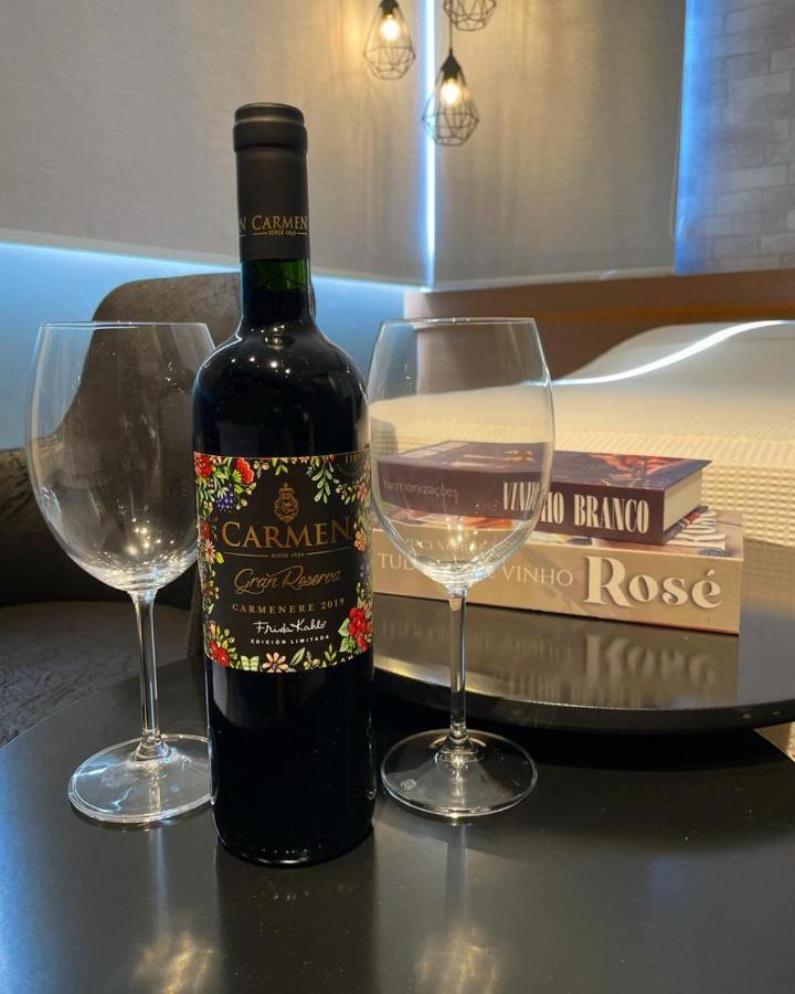 Apartamento Tematico Luxo Mundo Do Vinho! Bento Goncalves Luaran gambar